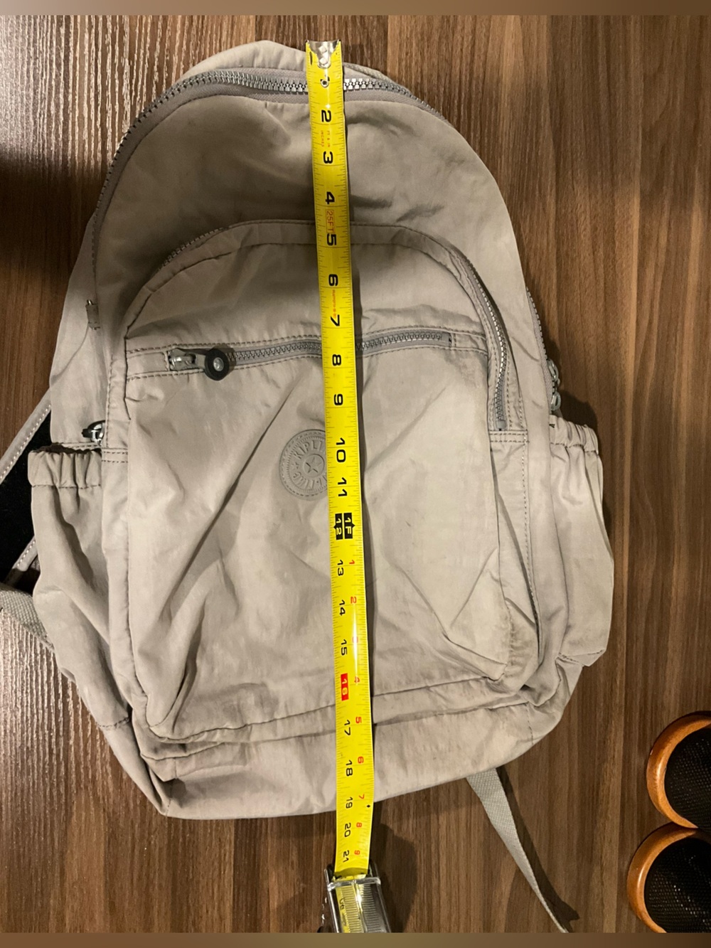 Kipling Gray Backpack - Picture 16 of 16
